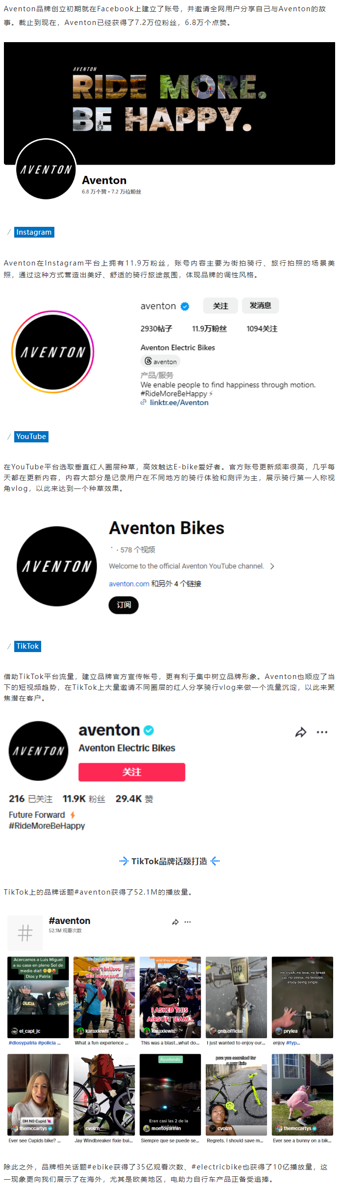 深度解析Aventon如何借助红人营销成功打造成为E-bike领军品牌！